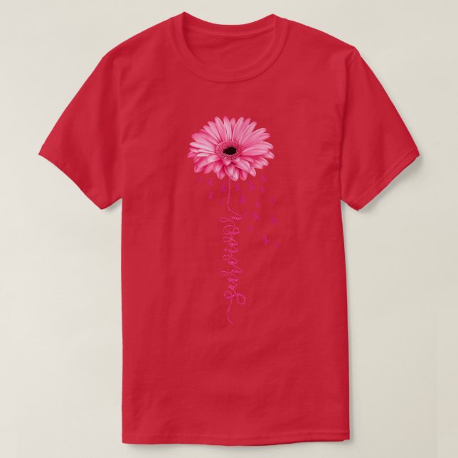 Camiseta Sobrevivência do Câncer da Mama Cancer da Mama do  (Frente do Design)