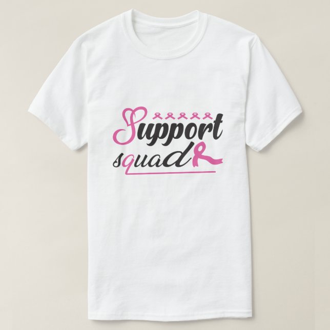 Camiseta Sobrevivência do Câncer da Mama no apoio ao cancer (Frente do Design)