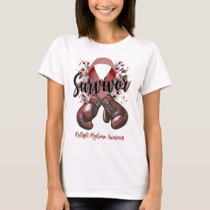 Camiseta Sobrevivência do Guerreiro do Mieloma Múltiplo