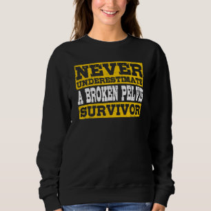 Camiseta Sobrevivência do Pelvis quebrada