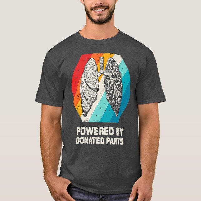 Camiseta Sobrevivência do receptor do órgão de transplante  (Frente)