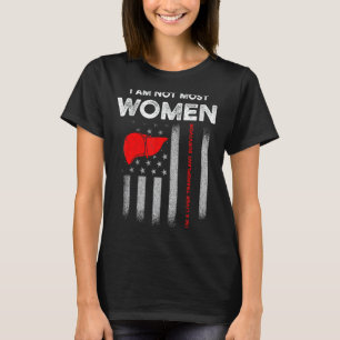 Camiseta Sobrevivência do transplante hepático A maioria da
