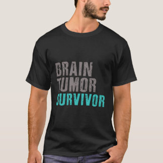 Camiseta Sobrevivência do Tumor Cerebral Cirurgia de Consci