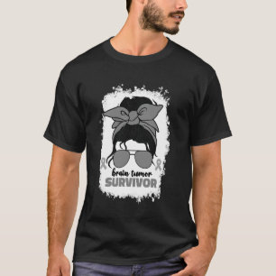 Camiseta Sobrevivência do Tumor do Cérebro Mulheres Vão Cin