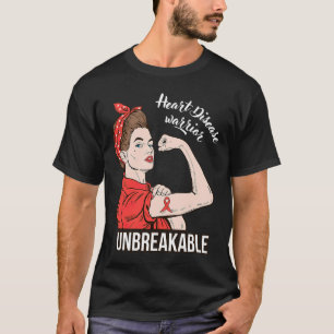 Camiseta Sobrevivência inseparável do guerreiro da doença c