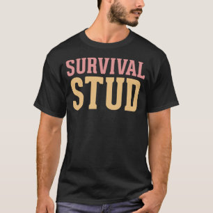 Camiseta Sobrevivência Masculina Estilo De Vida Apocalyptic