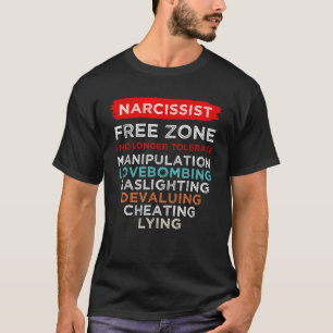 Camiseta Sobrevivência Narcisista de Sensibilização para a 