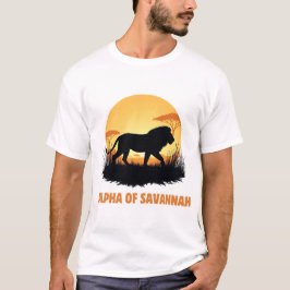 Camiseta Sobrevivência Selvagem de Tee Bold, Graphic Lion d