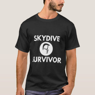 Camiseta Sobrevivência Skydive Funny Skydiving