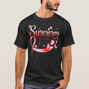 Camiseta Sobrevivência Vasculite Atenção Borboleta