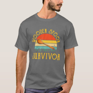 Camiseta Sobrevivência Vintage Retro, Colheres Italianas E