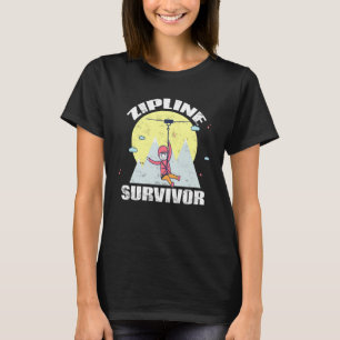 Camiseta Sobrevivência Zipline Extreme Zipline