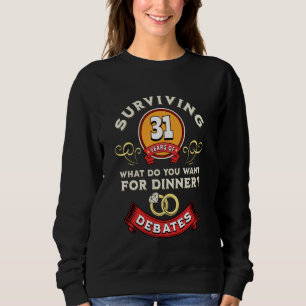 Camiseta Sobrevivendo A 31 Anos De Debates Engraçado 31º Ca