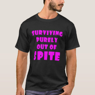 Camiseta Sobrevivendo apenas fora do período_11