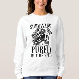 Camiseta Sobrevivendo puramente fora do estado