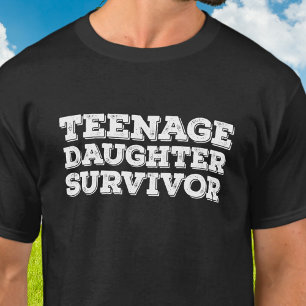 Camiseta Sobrevivente Adolescente Engraçado
