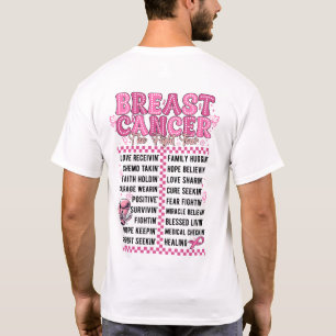 Camiseta Sobrevivente ao Câncer de Mama Fight Tour