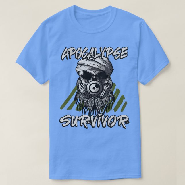 Camiseta Sobrevivente Apocalipse (Frente do Design)