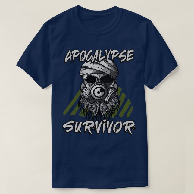 Camiseta Sobrevivente Apocalipse (Frente do Design)