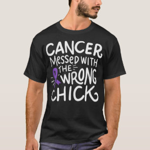 Camiseta Sobrevivente câncer de pâncreas Pancreas Chemo Gif