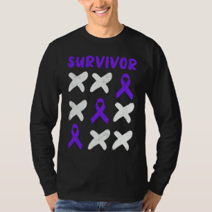 Camiseta Sobrevivente Consciente da Violência Doméstica