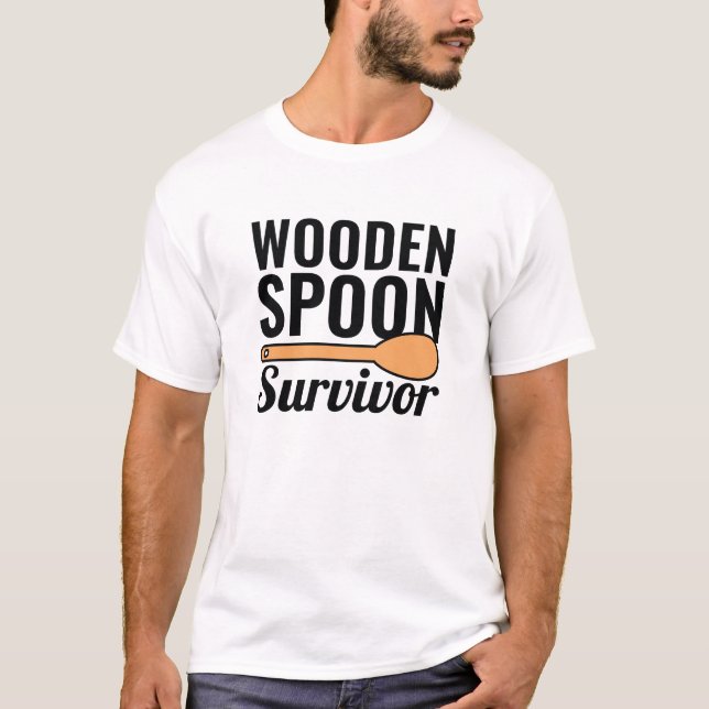 Camiseta Sobrevivente da Colher de Pau (Frente)