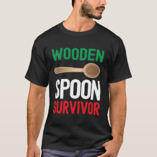 Camiseta Sobrevivente da Colher de Pau Fun Divertido para M