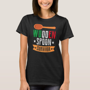 Camiseta Sobrevivente da Coluna de Madeira