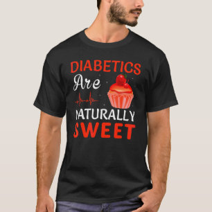 Camiseta Sobrevivente da Diabetes Diabéticos São Doces Con