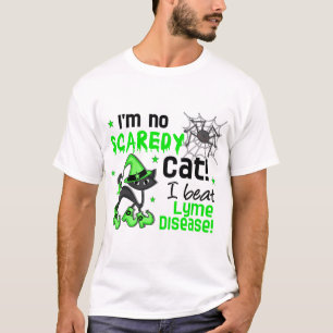 Camiseta Sobrevivente da doença do Dia das Bruxas 2 Lyme