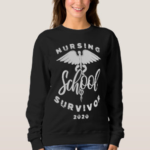 Camiseta Sobrevivente da Escola de Enfermagem 2020 Gradua