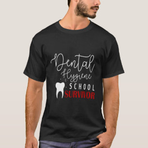 Camiseta Sobrevivente da Escola de Higiene Dental do Estuda