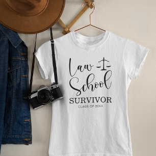 Camiseta Sobrevivente da Faculdade de Direito   Classe de 2