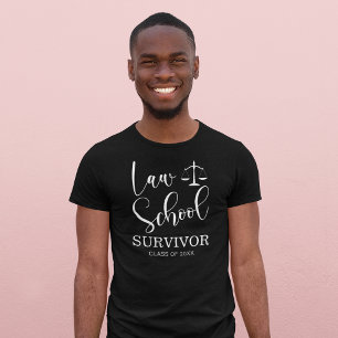 Camiseta Sobrevivente da Faculdade de Direito  Formando Eng