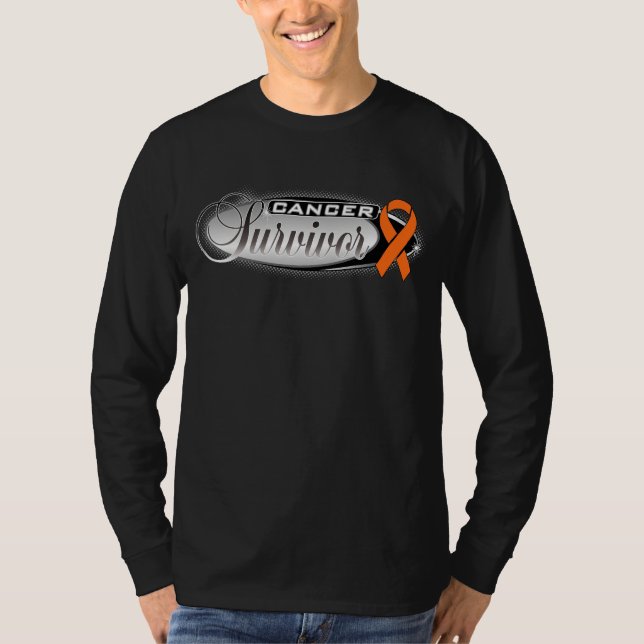 Camiseta Sobrevivente da leucemia (Frente)