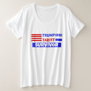CAMISETA SOBREVIVENTE DA TARIFA TRUMP