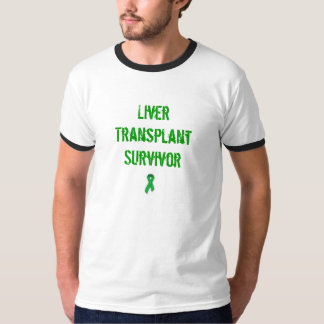 Camiseta Sobrevivente da transplantação do fígado