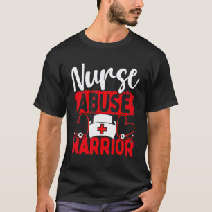 Camiseta Sobrevivente de Abuso de Enfermeira Lutadora de Es