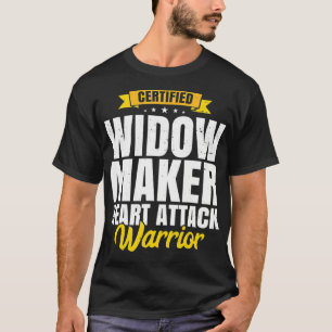 Camiseta Sobrevivente de Ataque Cardíaco do Viúvo Maker R