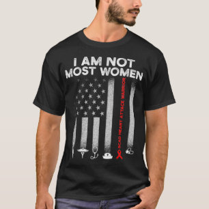 Camiseta Sobrevivente de ataque cardíaco SCAD A maioria da