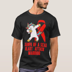 Camiseta Sobrevivente de ataque cardíaco SCAD Impede o Gue
