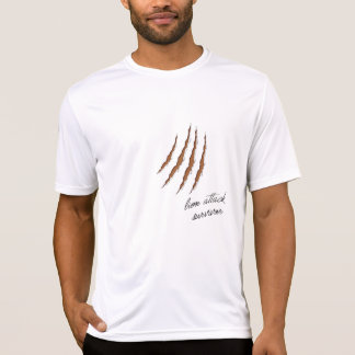 Camiseta Sobrevivente de ataque de leões Cria pele escura