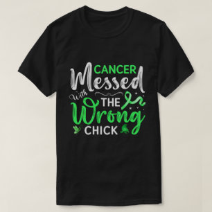Camiseta SOBREVIVENTE DE CÂNCER da vesícula galosa do DC,