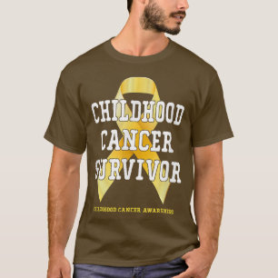 Camiseta Sobrevivente de câncer de Sensibilização para o Ca