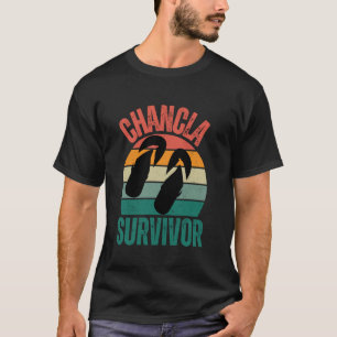 Camiseta Sobrevivente de Chancla Encantado puertoricano diz