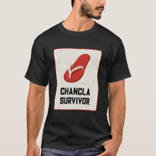 Camiseta Sobrevivente de Chinelo Piada Espanhola