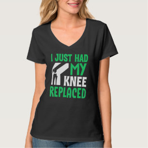 Camiseta Sobrevivente De Cirurgia Do Joelho Eu Acabei De Te