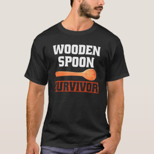 Camiseta Sobrevivente De Colher De Madeira Tee Bandeira Ita