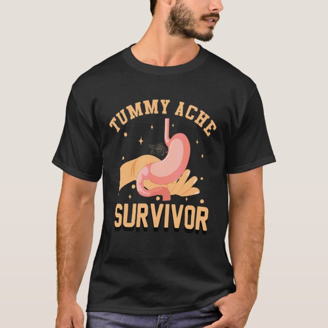 Camiseta sobrevivente de dor de barriga 2022 (Frente)