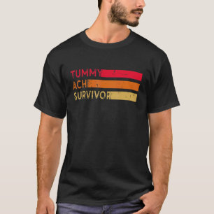 Camiseta Sobrevivente de Dor de Barriga Problemas Estomacai